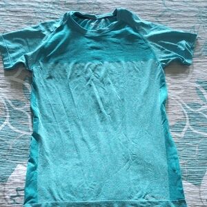 Orangetheory Kids Aqua Short Sleeve Tee